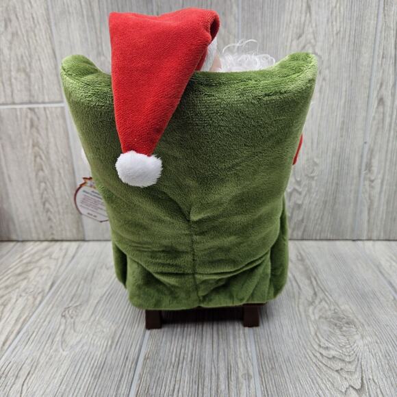 Mr Christmas Animated Reclining‎ Santa Claus Motion Activated Talks Snores *NEW* - Picture 5 of 9